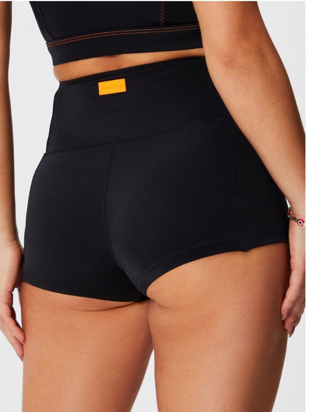 Fabletics High-Waist Black Swim Women’s Shorts